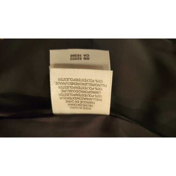 Liz Claiborne Plaid Quilted Puffer Vest Large Full Zip - Picture 8 of 8